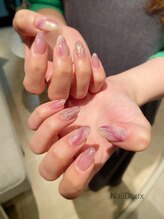 ネイル ドゥ 岡山駅前店(Nail Doux)/ラインニュアンスネイル