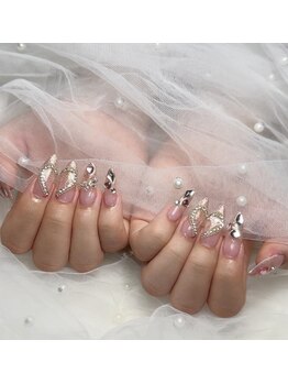 キラキララメグラデーション