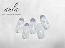 アウラ ネイルサロンアンドスクール(aula)/ニュアンスネイル　
