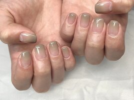 グラデーション/グレージュ/新宿