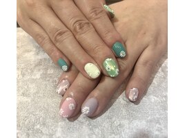 フラワーネイル