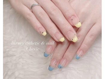 カラーフレンチ/アシメ