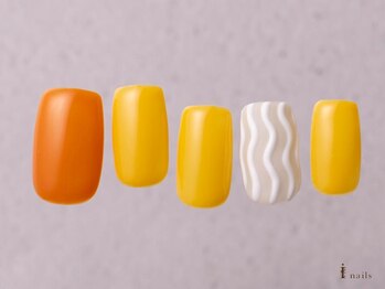 アイネイルズ 横浜WEST店(I-nails)/ビタミンカラー7480円