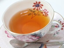 カウンセリング時と施術後にティードリンクサービス♪