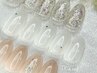 "SNSでバズり中"♪ホログラムネイル【ハンド☆オフ込】定額コース