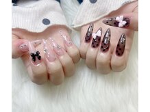 ルシーネイル 薬院(Lucie Nail)/大人可愛いデザイン