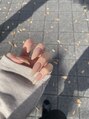 クレアラルーチェ 出雲店(Crea la Luce) 自分のネイルはずっとこれ^_^