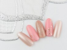 イーストネイル(East nail)/ミラーフラワーネイル♪