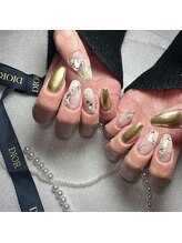 ラブオーキッド(LoveOrchid)/クリスマスネイル♪