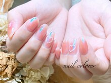 クロレ(colorer)/ニュアンス/オーロラ/モモネイル