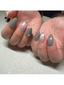 キラキラホロネイル/ラメネイル