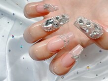 ネイルアイラッシュサロン ジョアアンジェ 難波店(joie ange)/ワンホンネイル　韓国ネイル