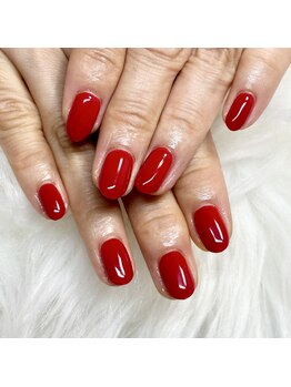マイオティック ネイル(miotic nail)/チェリーレッドワンカラー