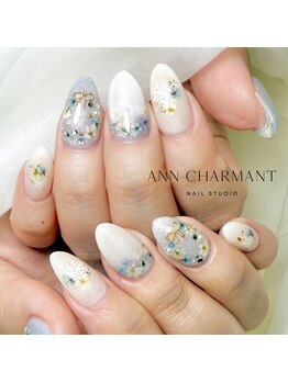 アンシャルマンネイルスタジオ(Ann charmant nail studio)/セレクトデザインコース¥6,800~