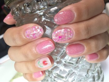 ネイル サロン コービーズ(nail salon COBES)/フラワー＆フルーツ☆