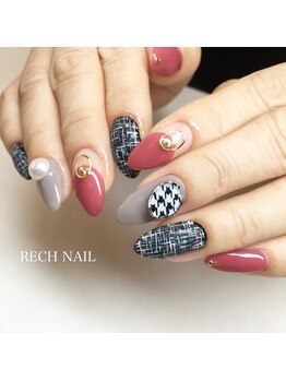 レッシュネイル サロンアンドスクール(RECH NAIL salon&school)/ツイード