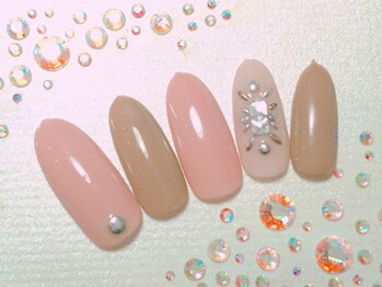 ネイル シエル(nail ciel)/[2]アート付定額コース◆￥5300