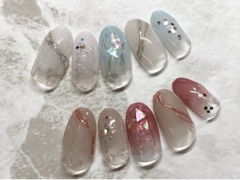 ネイルサロン キャンディネイル(Candy Nail)/ニュアンスネイルby増田