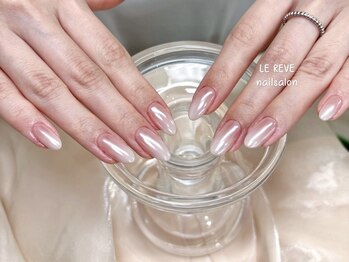 ルレーブ(LE REVE)/オーロラミラーネイル