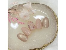 キャンアイドレッシー 町田/お花 マグネット ラメ