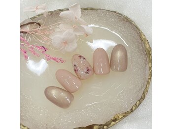 お花 マグネット ラメ