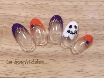 キャンアイドレッシー 国分寺店(Can I Dressy)/季節のキャンペーンネイル★10月