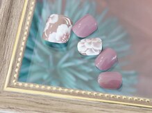 ゴージャス ネイル アンド スクール(Gorgeous)/フット定額ネイル￥8500