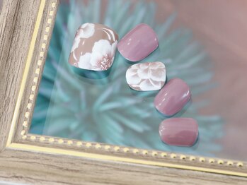 ゴージャス ネイル アンド スクール(Gorgeous)/フット定額ネイル¥8500