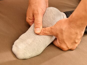 おおば指圧治療院/足底の指圧マッサージ#足つぼ