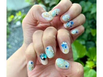 アバンギャルド(Avantgarde)/【福山市ネイル】50代ネイル