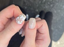 ファンクションネイルズ 表参道 原宿(FUNCTION NAILS)/パール/リボン