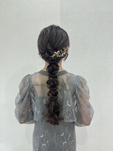 アトリエはるか アミュプラザ鹿児島店/ヘアセット¥3520（税込）