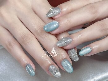 リンネイル 新大久保店(Rin Nail)/#待ち込みデザインOK ＃付け放題