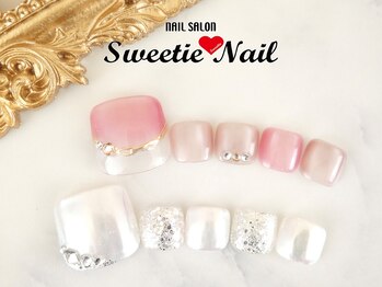 スウィーティーネイル 柏駅西口店(Sweetie Nail)/【フット】定額アートコース ２