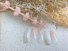 ネイルサロン&スクール ジーナ(GINA)/1月シンプルナチュラルカラー