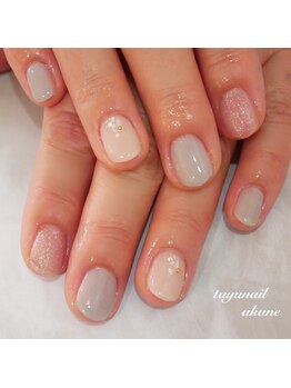 たゆ ネイル(たゆnail)/ラメネイル☆