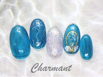 シャルマン(Charmant)/定額A★海×夏ネイル