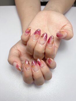 ルナンバー(LUNAMBER)/持ち込みデザインネイル