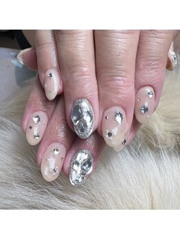 ヘアーアンドネイル ルシア(Hair&Nail Lucia)/流行りのワンホンネイル