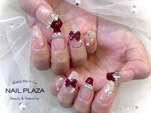 ネイルプラザ 河原町OPA店(NAIL PLAZA)/リボンネイル