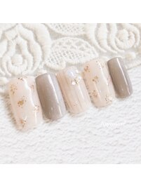 パラジェルベージュネイル