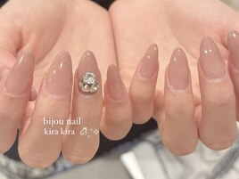 【パラジェル】ビジューネイル
