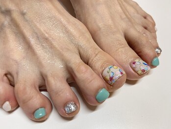 オンリーネイル(Only Nail)/【foot】定額２本アート