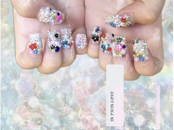 埋め尽くしカラフルネイル♪