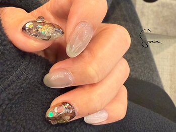 セン(Senn.)の写真/《周りと差がつくonly one design＊》sheer&nuance gray◇洗練されたSenn.ならではのアートをご提供。