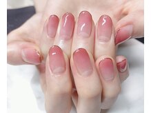 リエル(Riel)/オフィスネイル☆うるるんグラデ