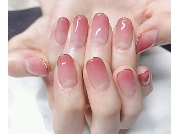 リエル(Riel)/オフィスネイル☆うるるんグラデ