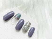 スリー(THREE)/Nov,2020/nail design