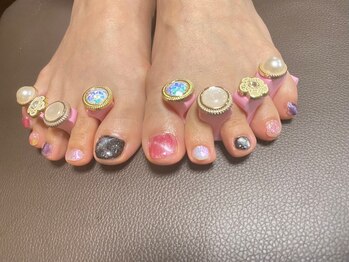 ジェー エス シー ネイル(J.S.C.nail)/お任せデザイン/フットネイル