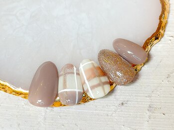 ルアナ(Luana.)/チェックネイル